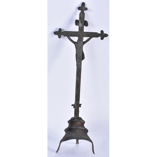 676 - AN 18TH CENTURY EUROPEAN CORPUS CHRISTI. 37 cm x 12 cm.