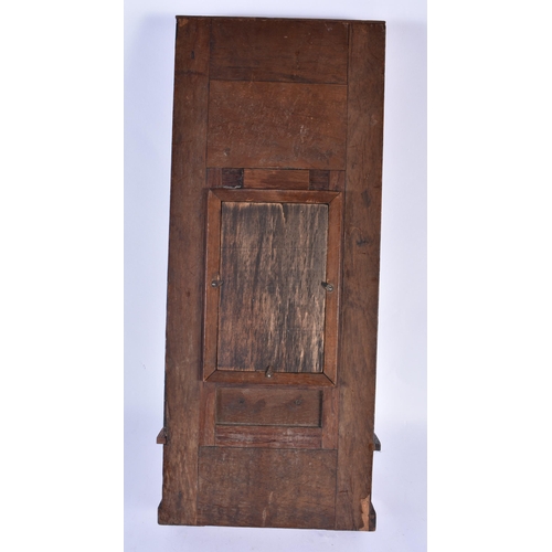 767 - A 19TH CENTURY CONTINENTAL CARVED HARDWOOD ARCHITECTURAL PANEL depicting an Islamic doorway. 52 cm x... 