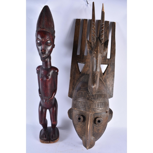 868 - AFRICAN TRIBAL MASKS etc. (qty)