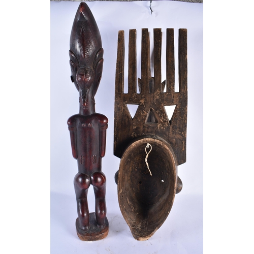 868 - AFRICAN TRIBAL MASKS etc. (qty)