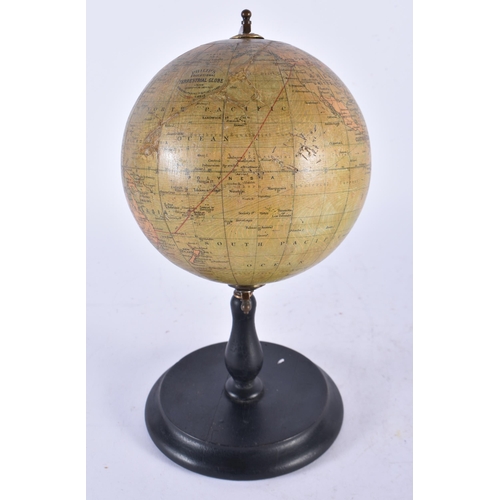 941 - A Phillips 5 Inch Educational Terrestrial Globe on Stand.Height 28cm