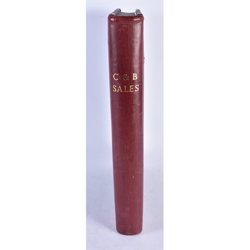 945 - An Edwardian Sales Ledger (Un-used) with Red Leather Binding.  39cm x 27cm x 4.5cm                  ... 