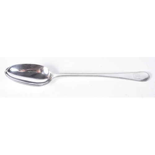 1359 - A Victorian Silver Gravy Spoon by Chawner & Co, Hallmarked London 1858.  30cm x 5.5 cm, weight 143g