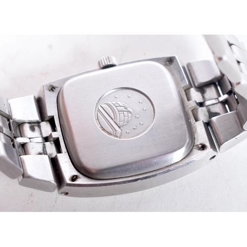 1435 - Omega Constellation Chronometer automatic square cased stainless steel gentleman's bracelet watch, s... 