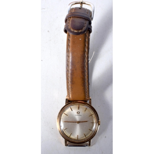 1465 - A Boxed Vintage Omega Wristwatch with papers.  Dial 3.2 cm incl crown, Thin, not running