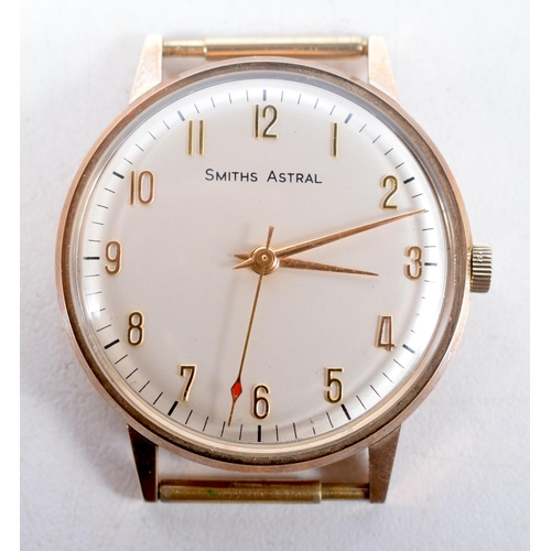 1467 - A Vintage 1970s Smiths Astral Watch.  Manual Wind, Working.  Dial 3.5 cm incl crown.  No Strap