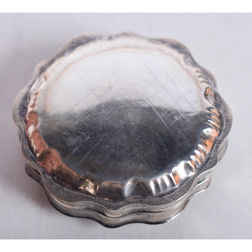 1488 - An Antique Silver Snuff Box.  Indistinct Marks, 5.7cm x 2.1cm, weight 2406g