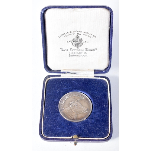 1568 - A Silver Agricultural Medal by Thomas Fattorini.  Hallmarked Birmingham 1924.  3.2 cm diameter, weig... 