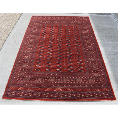 3992 - A Turkish Kirman rug 297 x 201 cm