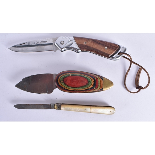 63 - ASSORTED VINTAGE POCKET KNIVES. (qty)