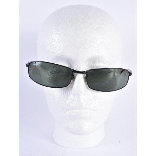 64 - SIX PAIRS OF RAYBAN SUNGLASSES. (6)