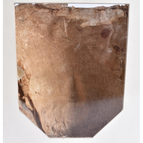 78 - A FINE AND RARE EGYPTIAN CARTONNAGE MUMMY MASK Late Period 664-40 BC. 28 cm x 22 cm.