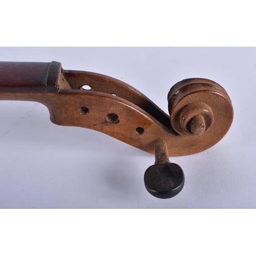 250 - A VIOLIN. 59 cm long, length of back 35.5 cm long.