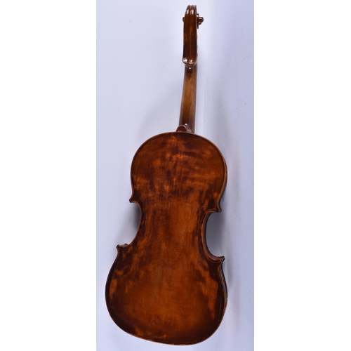 251 - A VIOLIN. 59 cm long, length of back 35.5 cm long.