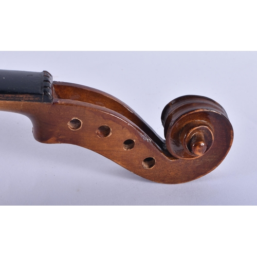 251 - A VIOLIN. 59 cm long, length of back 35.5 cm long.