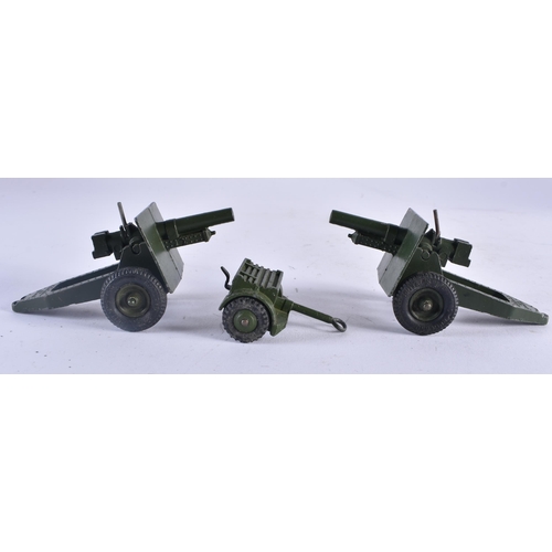 411 - ASSORTED DINKY MILITARY TOYS. Largest 17 cm wide. (qty)