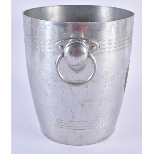 1095 - A CHROME DOMAINE CHANDON ICE BUCKET. 21 cm x 18 cm.