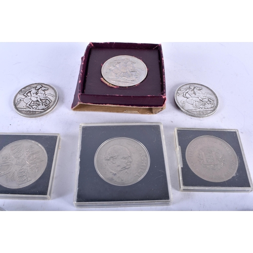 1132 - ASSORTED SILVER PROOF COINS etc. (qty)