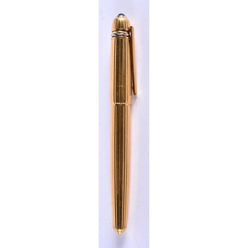 1333 - A FINE CARTIER PEN. 65 grams. 14 cm long.