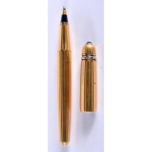 1333 - A FINE CARTIER PEN. 65 grams. 14 cm long.