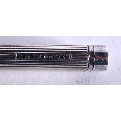 1411 - Designer Silver Lighter by Etienne Aigner, Cased. Stamped 925 Sterling. Lighter 8cm x 2cm x 1cm, wei... 