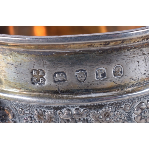 1437 - A Georgian Silver Twin Handled Mug with Snake Handles by Rebecca Emes and Edward Barnard. Hallmarked... 