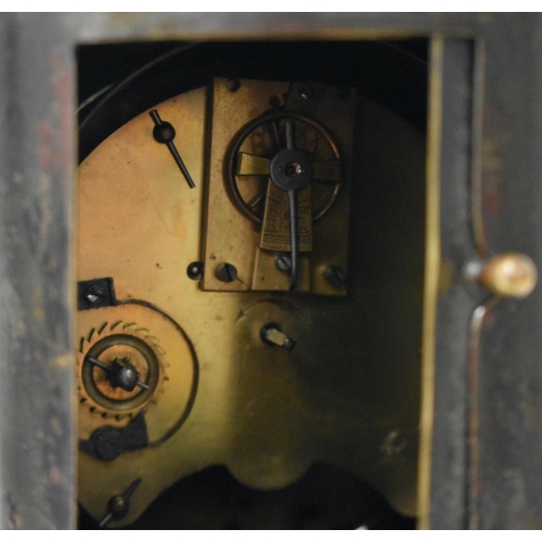 516 - AN UNUSUAL 19TH CENTURY FRENCH LIGHTHOUSE INDUSTRIAL CLOCK formed with a large circular enamel dial,... 