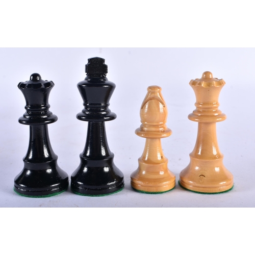 788 - A JACQUES CHESS SET. Largest 7.75 cm high. (qty)