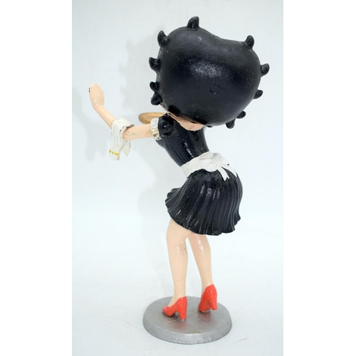 3505 - A cast Iron Betty Boop 31 cm.