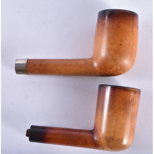 139 - A COLLECTION OF VINTAGE PIPES. (qty)