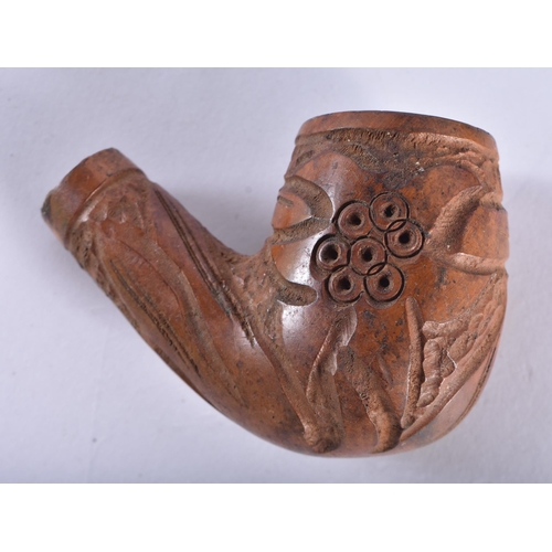 140 - NINE NAMED VINTAGE PIPES A.M, Drymaster, Chaco Prestige, Garath, Buttner, Bruyere Lourdes, 2 x Bruye... 