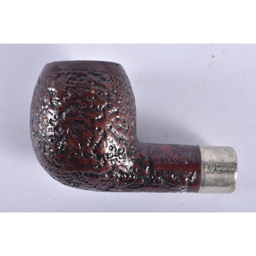 140 - NINE NAMED VINTAGE PIPES A.M, Drymaster, Chaco Prestige, Garath, Buttner, Bruyere Lourdes, 2 x Bruye... 