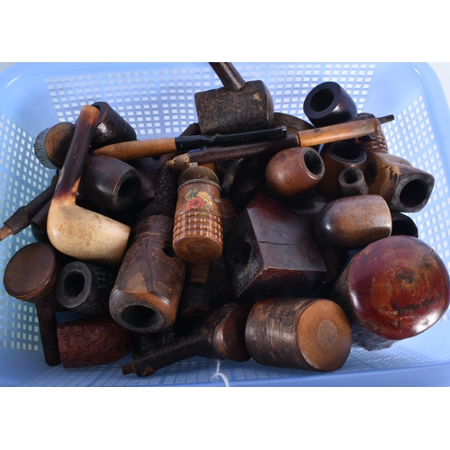 155 - ASSORTED PIPES AND RELATED EPHEMERA. (qty)