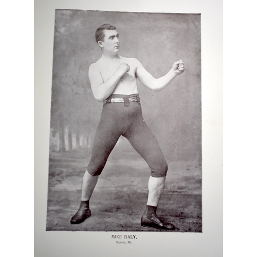 300 - Boxing. Gladiators of the Prize Ring or Pugilist of America by Billy Edwards.  Pub Chicago 1895.  La... 