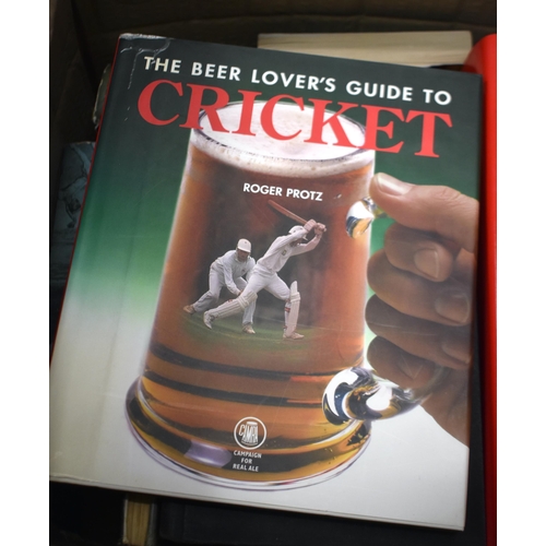 302 - Cricket. A collection of Books