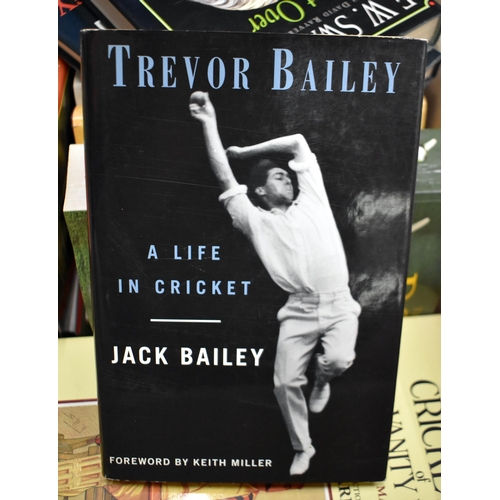 302 - Cricket. A collection of Books