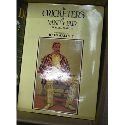 302 - Cricket. A collection of Books