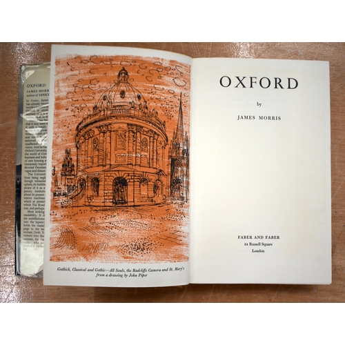 304 - Oxford by James Morris First Edition.  Front is by John Piper.  Published 1965 together with Conundr... 