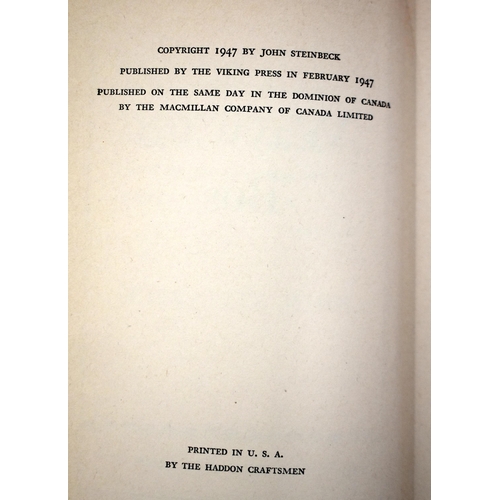 312 - American Literature. The Wayward Bus by John Steinbeck, dustwrapper, First Edition. New York 1947 to... 