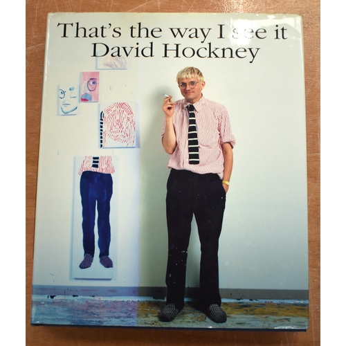 323 - Modern British Art Books incl Hockney (qty)