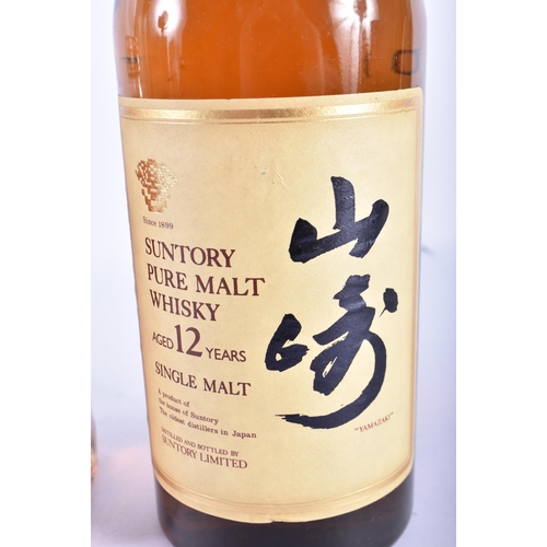 341 - SUNTORY 12 YEAR OLD PURE MALT WHISKY together with Nikka Whisky. (2)