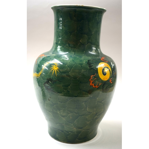 468 - A RARE LATE 19TH CENTURY JAPANESE MEIJI PERIOD SATSUMA VASE by Kinkozan. 33 cm x 15 cm.