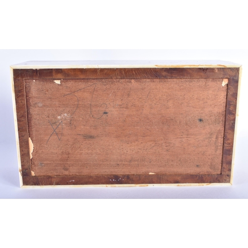 65 - AN EARLY 20TH CENTURY ENGLISH LONDON BURR WALNUT CIGAR BOX Attributed to Dunhill. 18 cm x 12 cm.