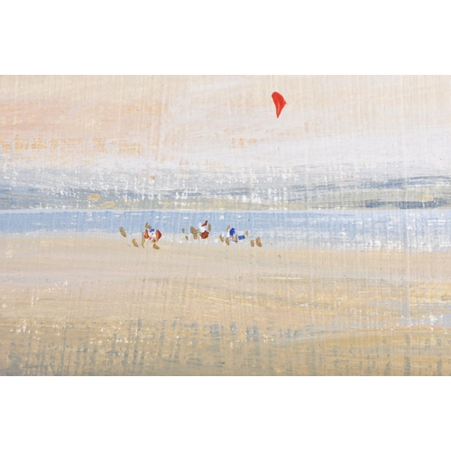 92 - British School (20th Century) 3 x oil on boards, Coastal scenes. Largest 68 cm x 34 cm. (3)