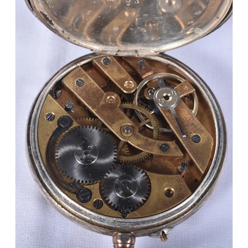 787 - Mens Vintage Open Face 925 Silver Pocket Watch.   Movement - Hand-Wind.   WORKING - Running.   Dimen... 