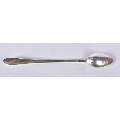 839 - A Tiffany & Co Silver Feeding Spoon.  Stamped Tiffany Sterling.  15.5cm x 2.3cm, weight 24.5g