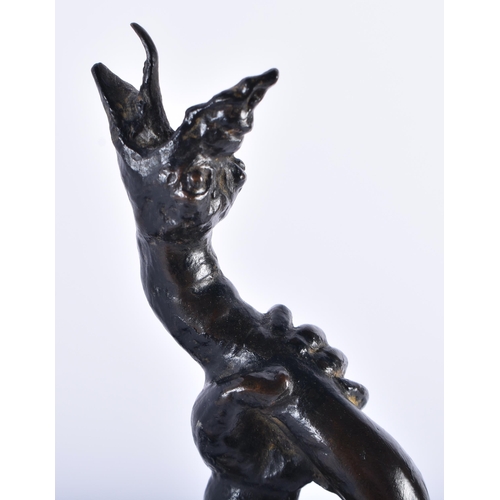 902 - A FINE RENAISSANCE STYLE BRONZE OF THE INFANT HERCULES modelled strangeling a serpent, a model known... 