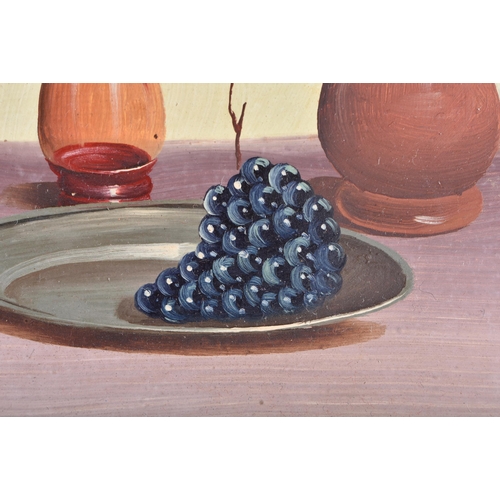 27 - A PAIR OF STILL LIFE OIL PAINTINGS. 30 cm x 24 cm.