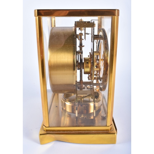 38 - A JAEGER LE COULTRE ATMOS CLOCK No 108304. 23 cm x 15.5 cm.