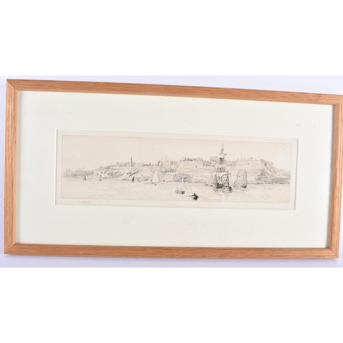 592 - Views of Southampton and Plymouth Harbour by William Lionel Wyllie. Wyllie was keenly involved in th... 